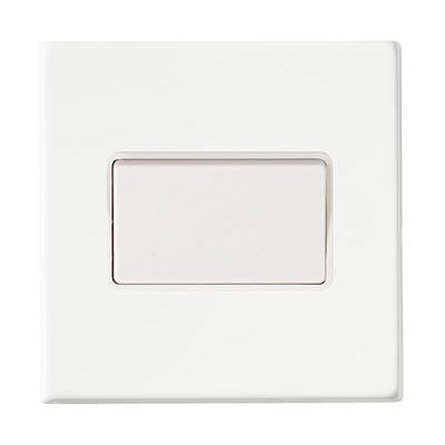 Hartland G2 7G2MWTPWH-W 1 gang 10A Triple Pole Rocker Matt White with White/White Inserts