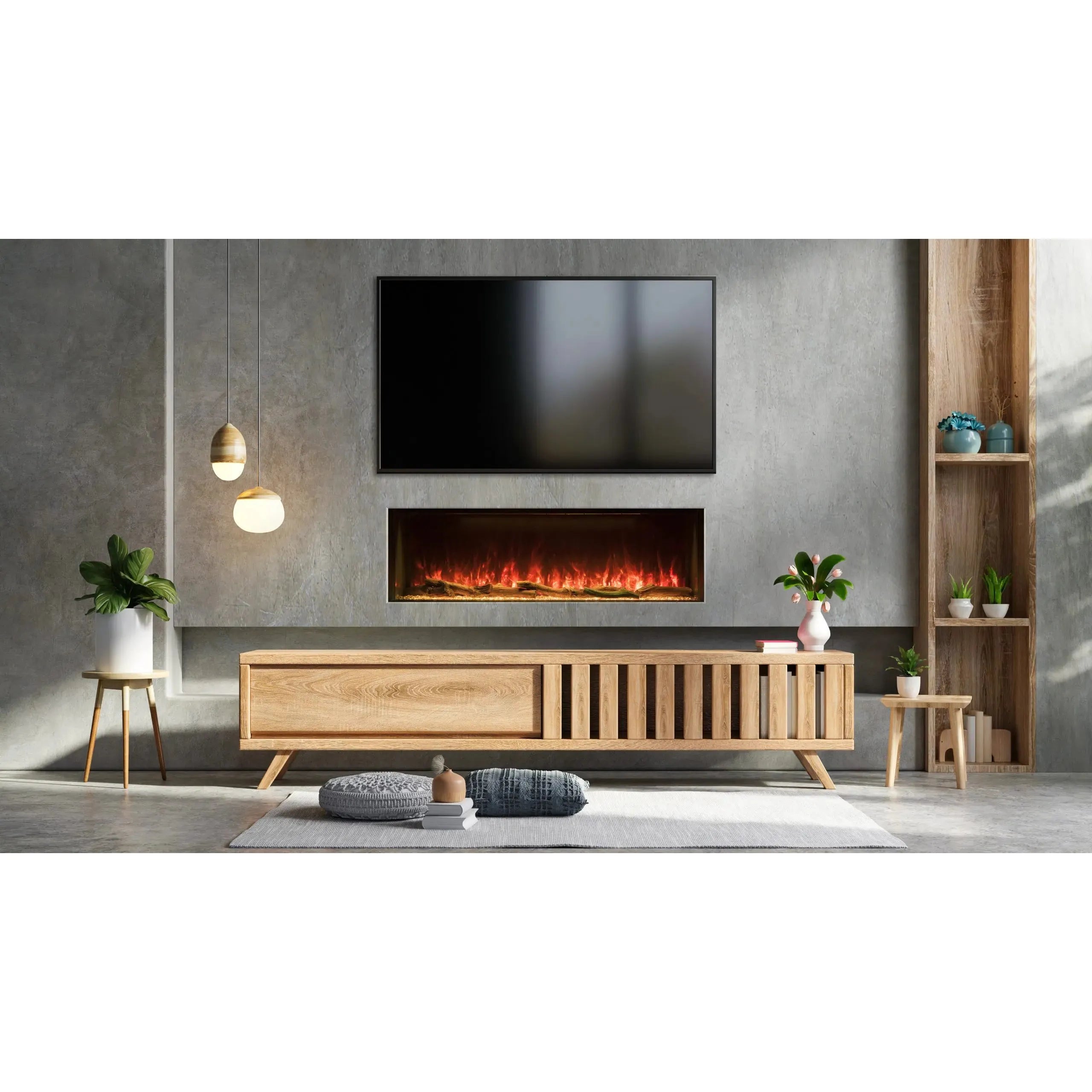 Hunter Electric EF60 Inset Electric Fireplace