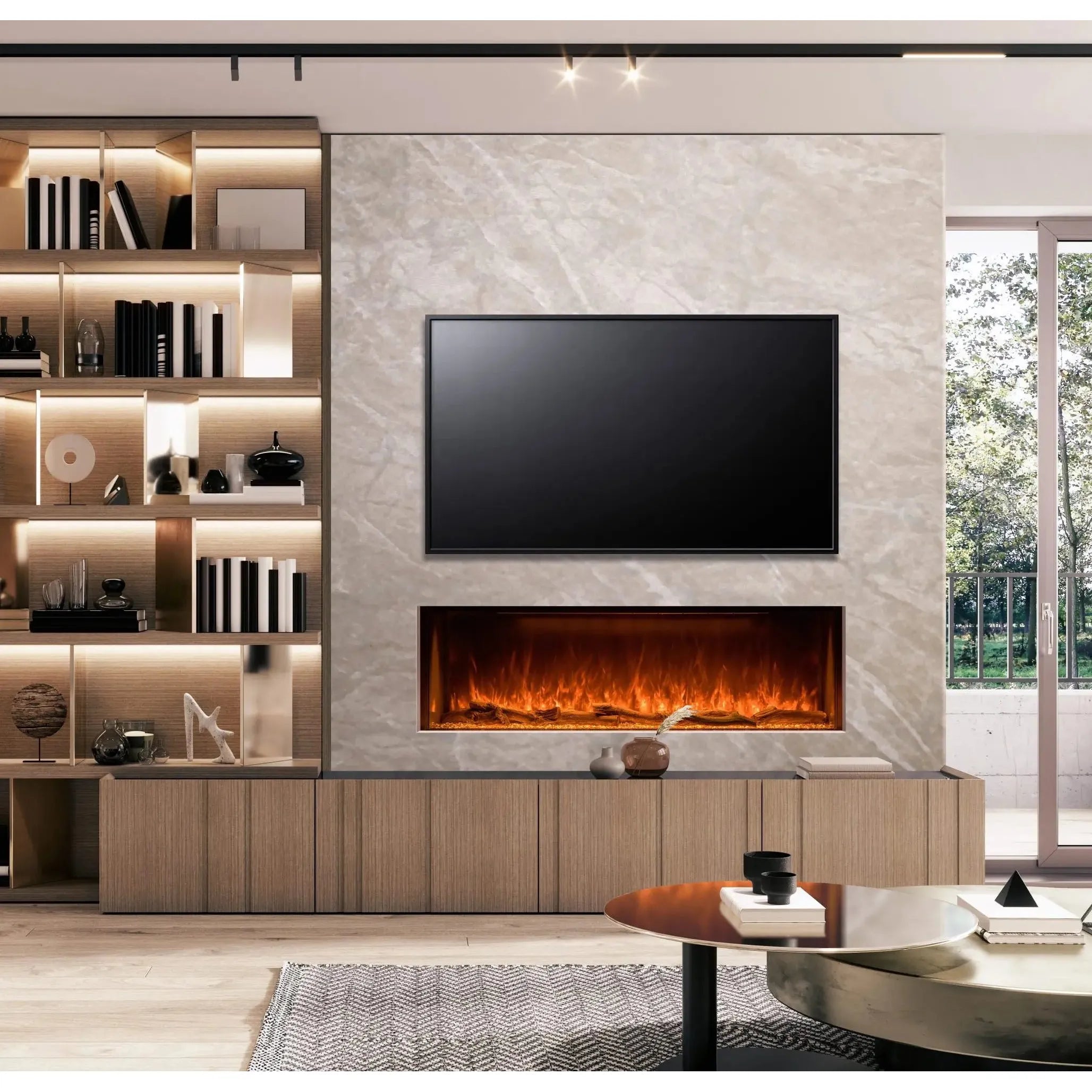 Hunter Electric EF72 Inset Electric Fireplace