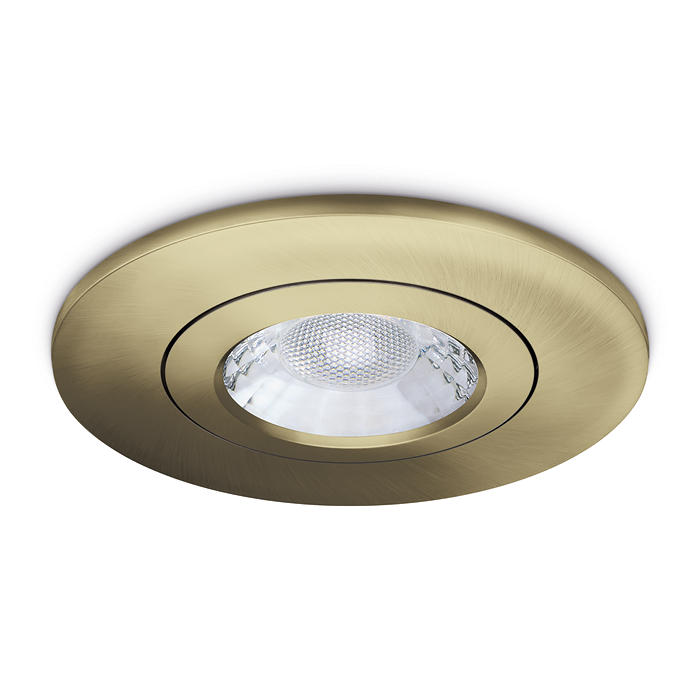 JCC JC010026/BR Fireguard Next Generation Tilt Bezel Only IP20 Brass