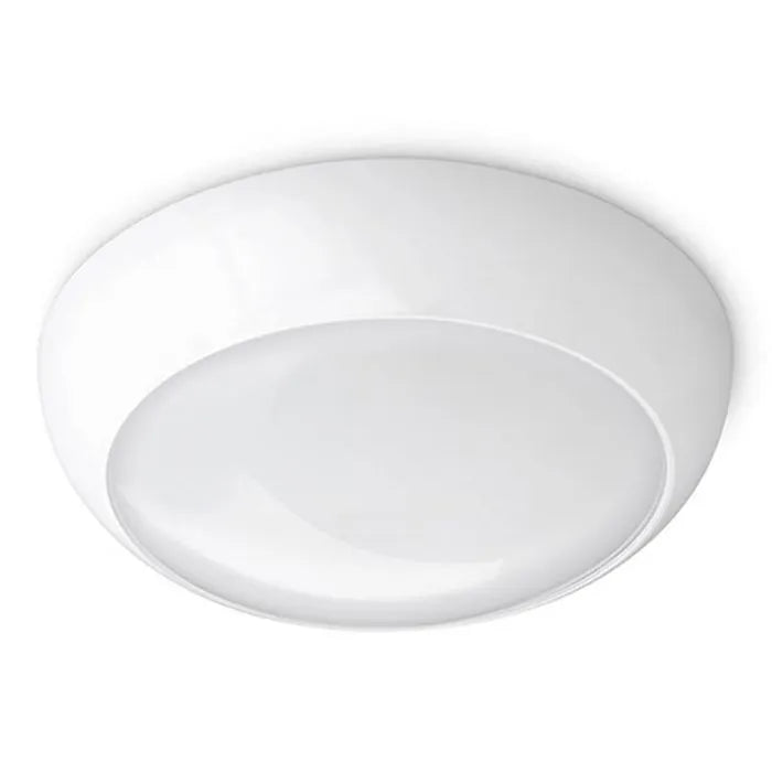 JCC JC070094 RadiaLED Rapid Bulkhead IP65 4000K 16W DALI/1-10V Emergency With White Rim