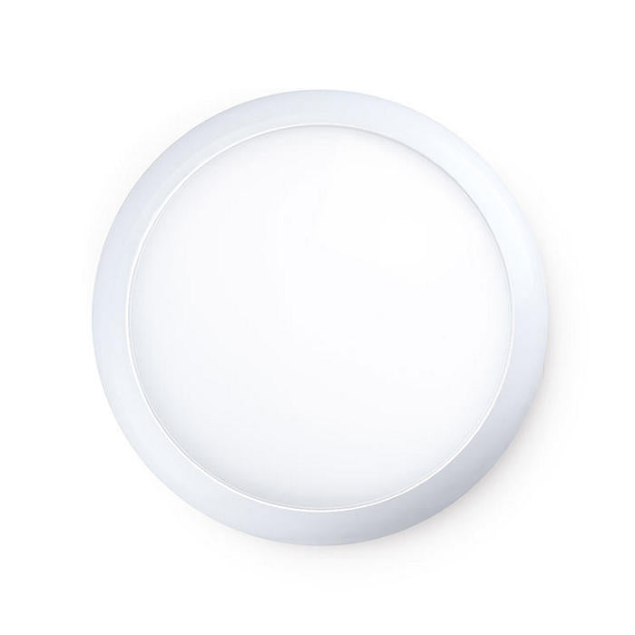JCC JC070104 RadiaLED Rapid Bulkhead IP65 4000K 24W DALI/1-10V Emergency With White Rim