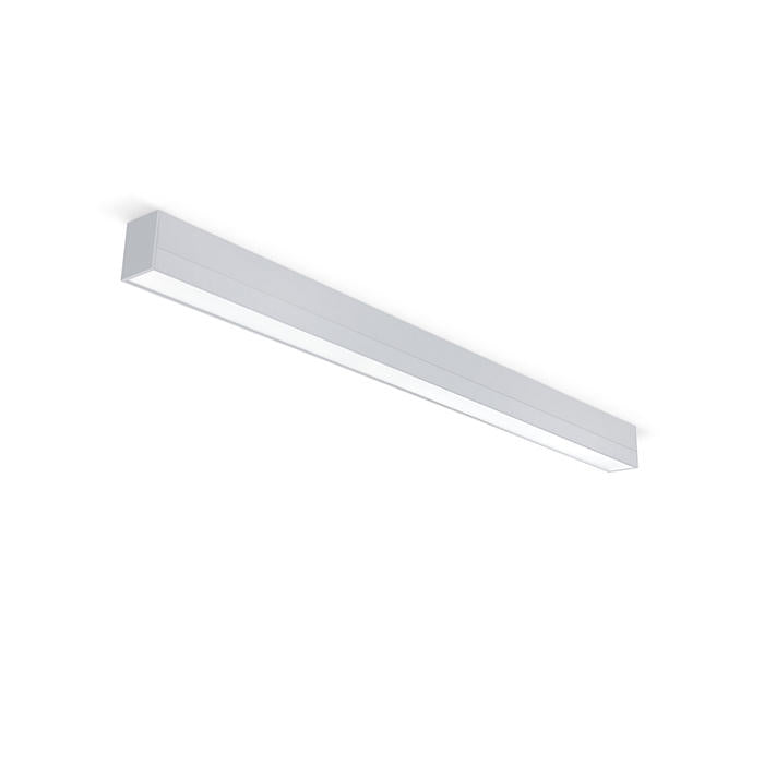 JCC JC077001SIL Line of Light 4ft 16/18/22W Low Output 3000K/4000K/5700K Silver