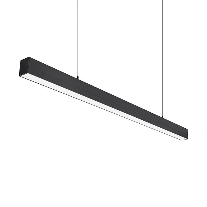 JCC JC077068BLK/EXT Line of Light Extend 1500mm Direct/Indirect 50W IP20 3/4/57K Black DALI/Sw Dimmable Emergency