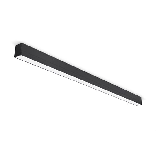 JCC JC077068BLK/EXT Line of Light Extend 1500mm Direct/Indirect 50W IP20 3/4/57K Black DALI/Sw Dimmable Emergency