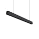 JCC JC077117BLK Line of Light 1200mm Direct/Indirect 40W IP20 3000/4000/5700K DALI/Switch Dimmable UGR Emergency Black