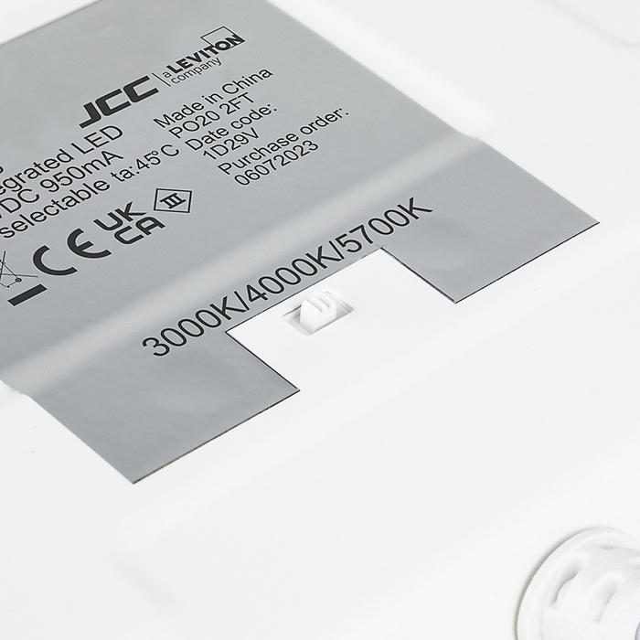 JCC JC080238 Skytile Base LED Panel 1200 x 300 CCT 30W 3000/4000/5700K IP40 White Triac TP(a)