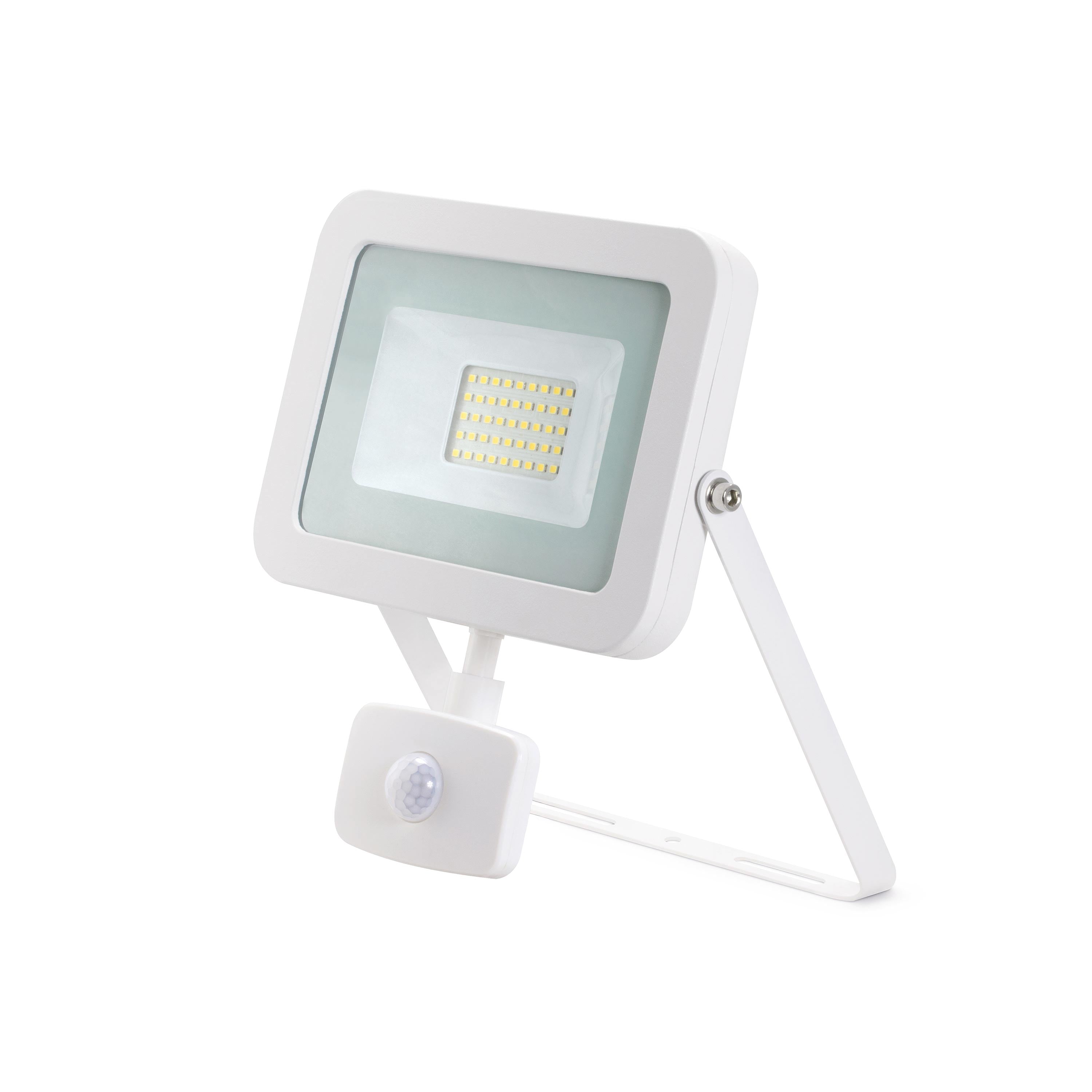 JCC JC090006 30W LED Floodlight with PIR White 4000K