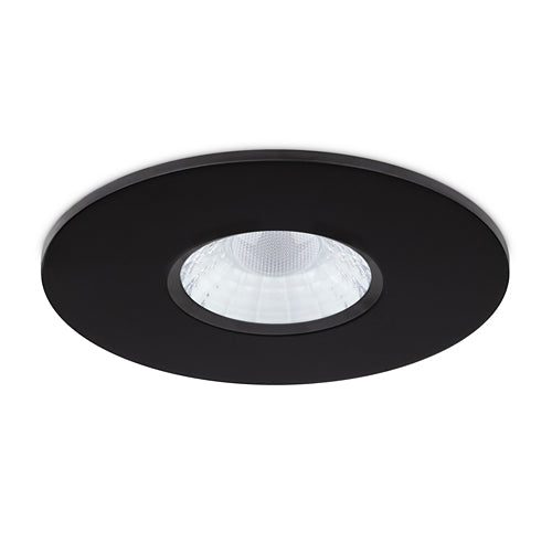 JCC JC1013/BLK V50™ Pro Retrofit 100mm Fire-rated LED Downlight 6W IP65 3000/4000K Black