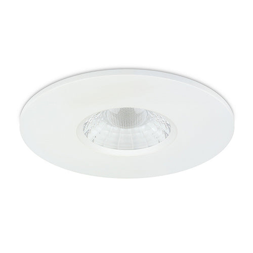JCC JC1013/WH V50™ Pro Retrofit 100mm Fire-rated LED Downlight 6W IP65 3000/4000K White