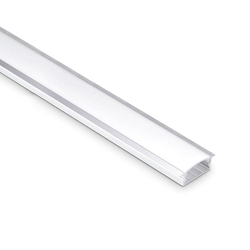 JCC JC121366 Recessed aluminium profile 1 meters opal diffuser