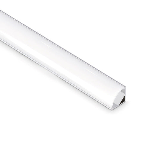 JCC JC121370 Corner mounted aluminium profile 1.5 meters opal diffuser