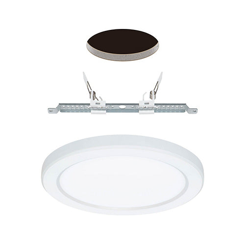 JCC JC131002 Skydisc Commercial Downlight Adjustable CCT Wall/Ceiling Light 18W IP20 3000/4000/5700K Triac Dimmable