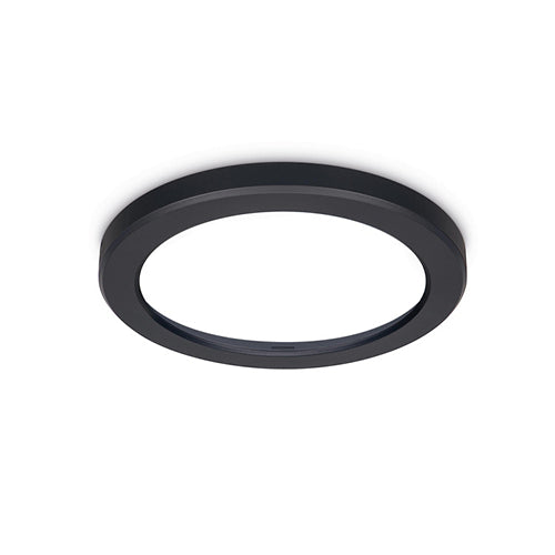 JCC JC131005 Skydisc Commercial Downlight Adjustable Wall/Ceiling Light Attachable Rim Black