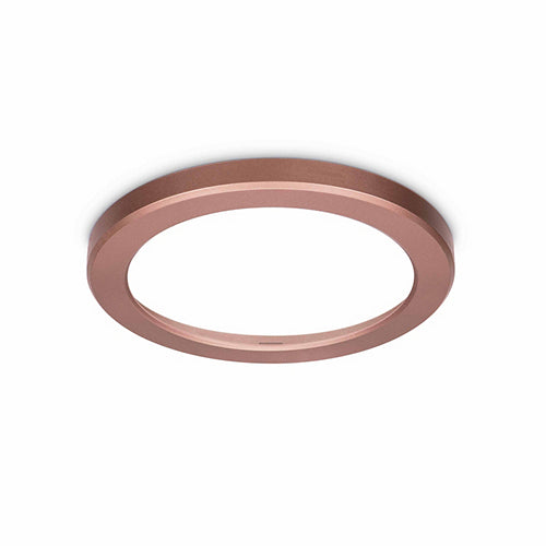 JCC JC131006 Skydisc Commercial Downlight Adjustable Wall/Ceiling Light Attachable Rim Rose Gold