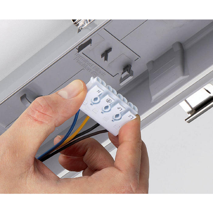 JCC JC180002 ToughLED™ Pro Non Corrosive 1200mm 4ft Single 22W IP66 4000K Emergency Frosted
