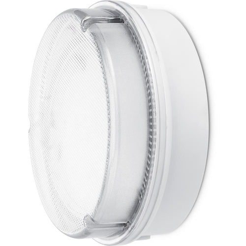 JCC JC23401EMWPRDIM RadiaLED Utility Mains IP65 Ø205mm Bulkhead 12W 4000K 1150lm LED Pris Emergency DALI/1-10