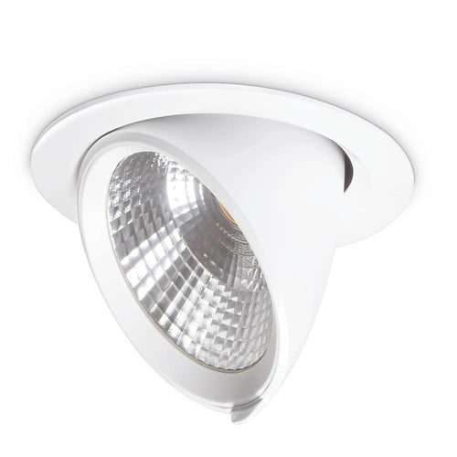 JCC JC47442WHDALI 35W LED Circular scoop light 45° beam angle 4000K IP20 White DALI