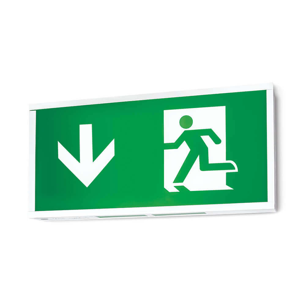 JCC JC50303 5.7W LED Emergency Exit Box with Legend