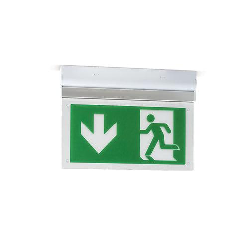 JCC JC50323 3W Wall/Ceiling Exit Blade Maintained 3M self-test IP20 without legend