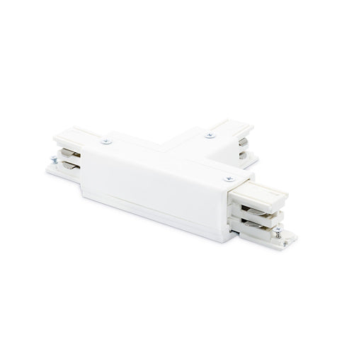JCC JC88110WH Mainline 3 Circuit Track 'T' Connector Left Side Earth White