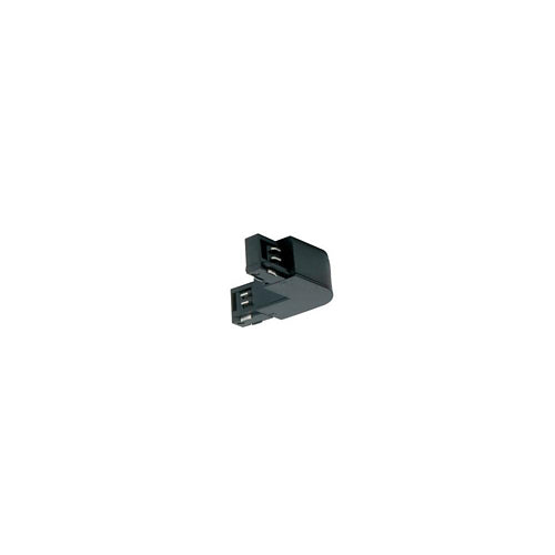 JCC Mainline JC88107BLK 3 Circuit Track 'L' Connector Right Side Earth Black