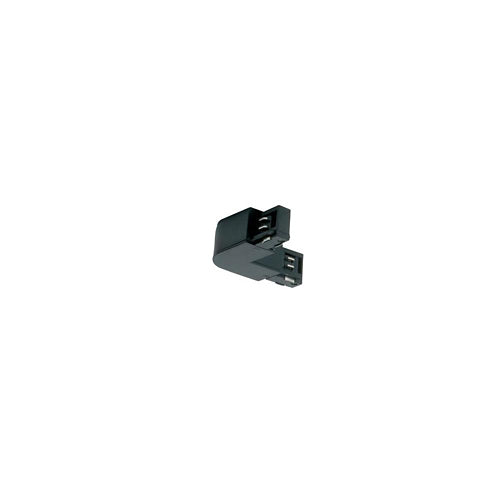 JCC Mainline JC88108BLK 3 Circuit Track 'L' Connector Left Side Earth Black