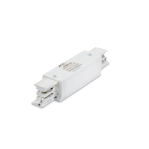 JCC Mainline JC88114WH 3 Circuit Track Connector with Power Feed White