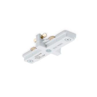 JCC Mainline Mains JC14004WH IP20 Straight Track Connector White