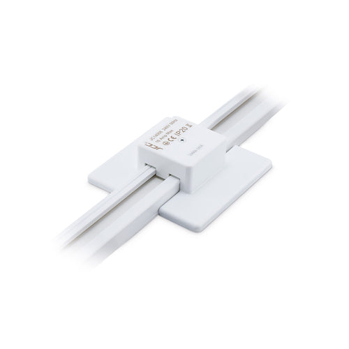 JCC Mainline Mains JC14008WH IP20 Floating Canopy Power Feed For Track Centre White
