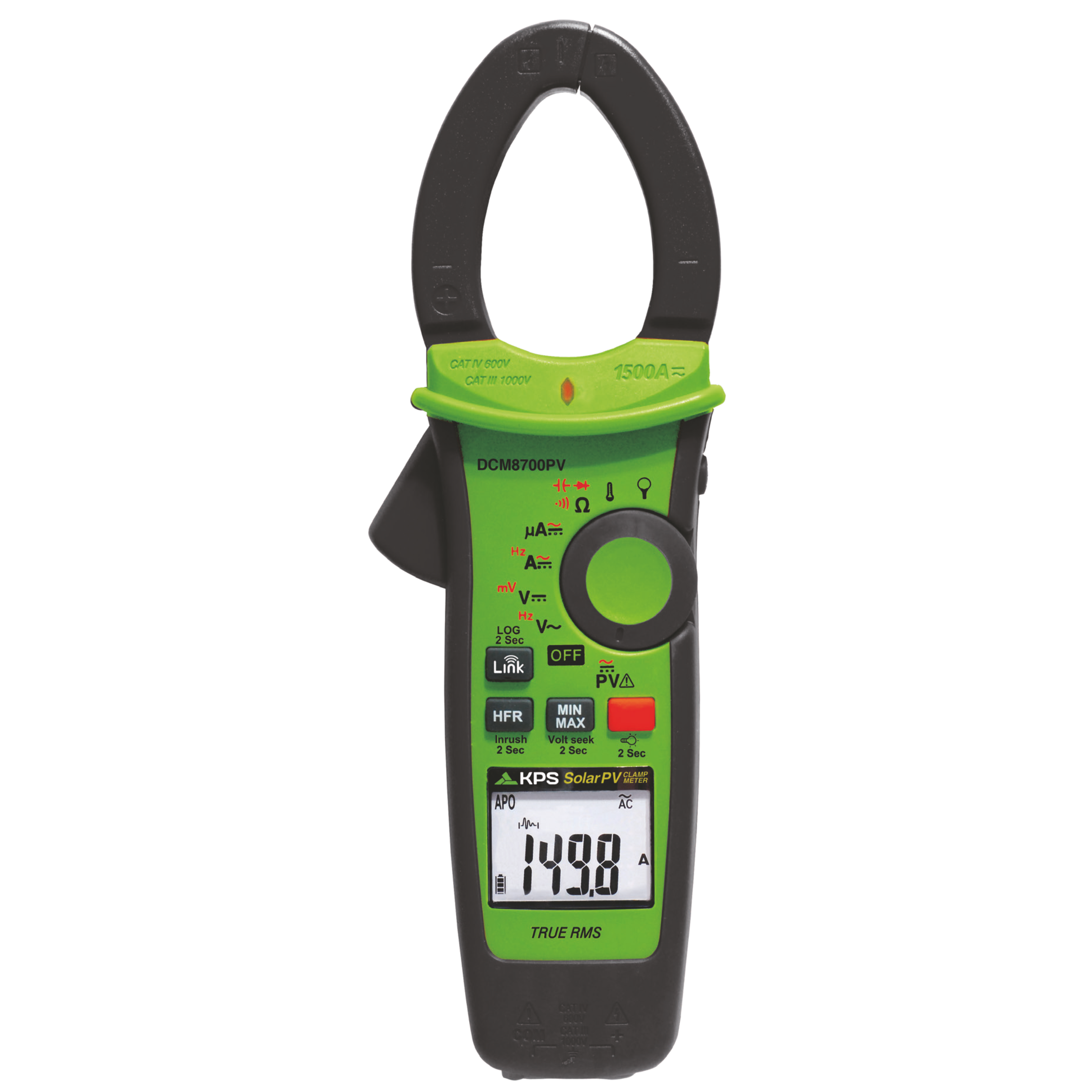 KPS DCM8700PV Solar Clamp Meter for PV Applications