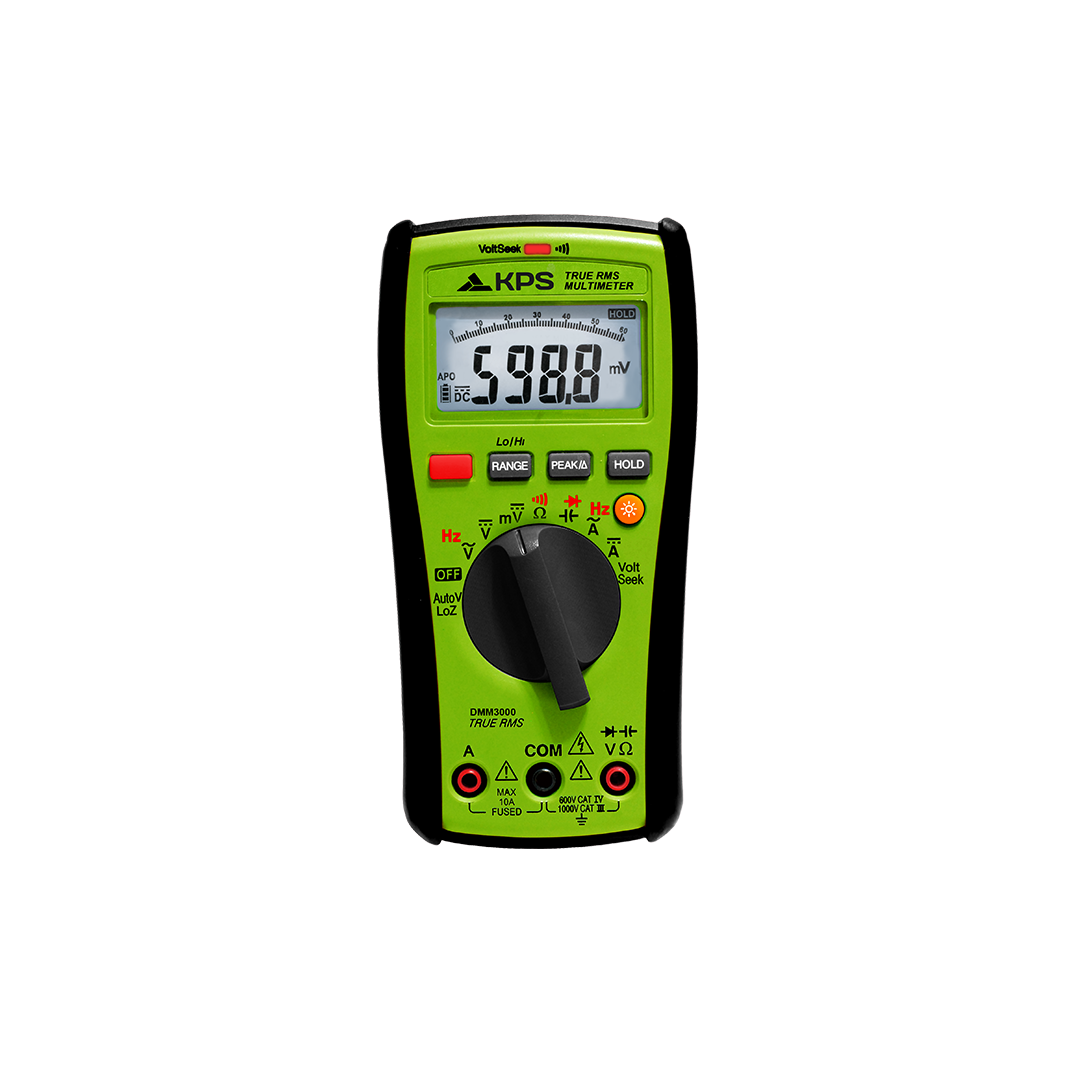 KPS DMM3000 TRMS Digital Multimeter 1000V AC/DC