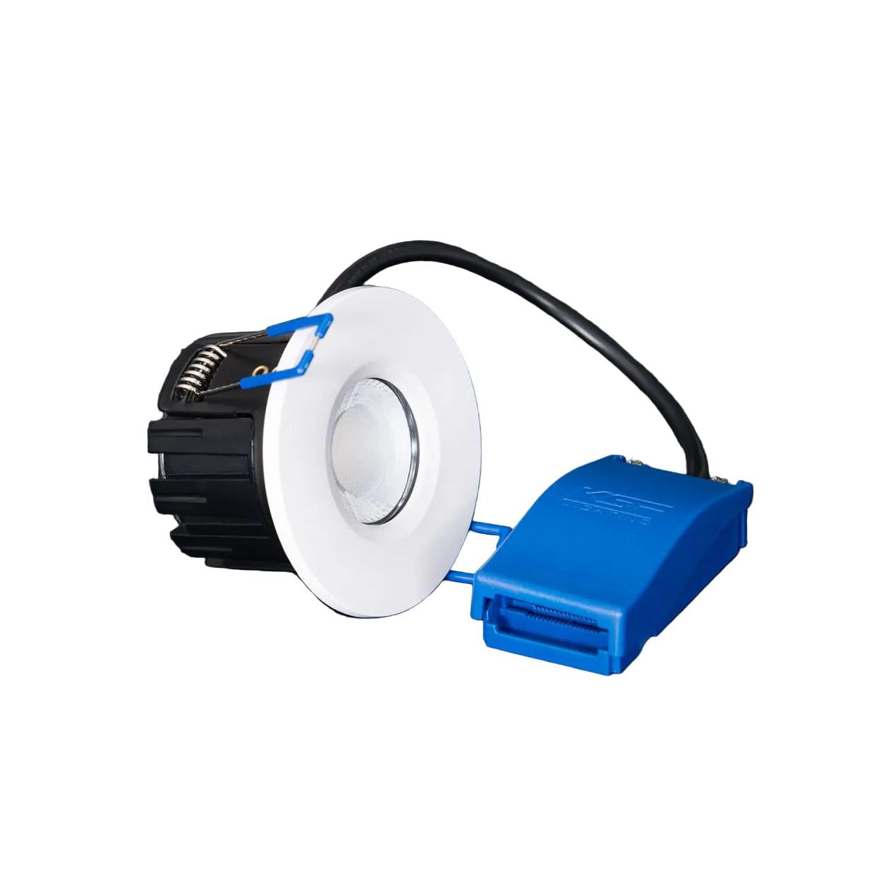 KSR KSRFRD385 QR Dual Multi Wattage & 4CCT LED IP65 Dimmable Downlight White