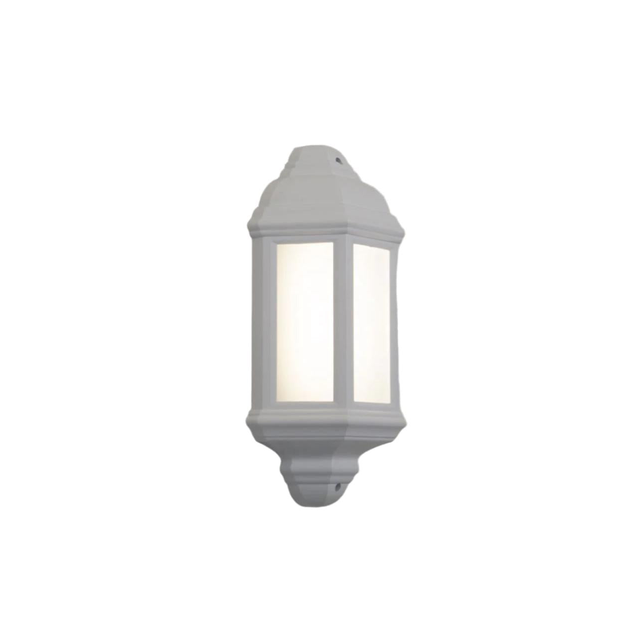 KSR Lighting KSR1151WHT Manta 10W 4000K LED Half Wall Lantern White