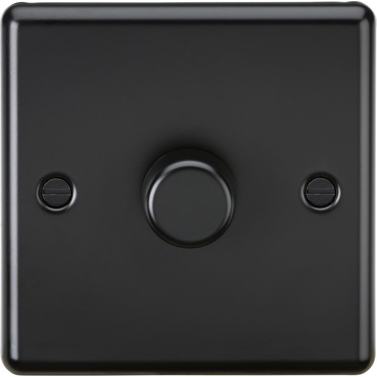 Knightsbridge CL2191MBB 1G 2 way 10-200W (5-150W LED) Intelligent dimmer Matt Black