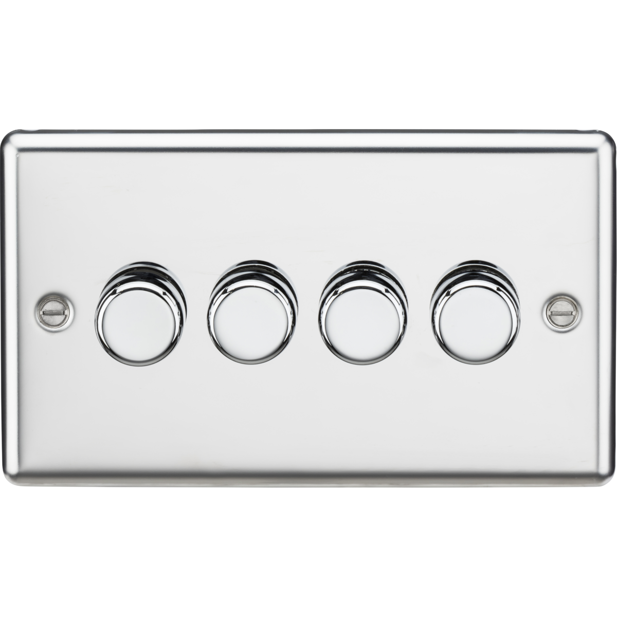 Knightsbridge CL2194PC 4G 2-way 10-200W (5-150W LED) Intelligent dimmer Polished Chrome