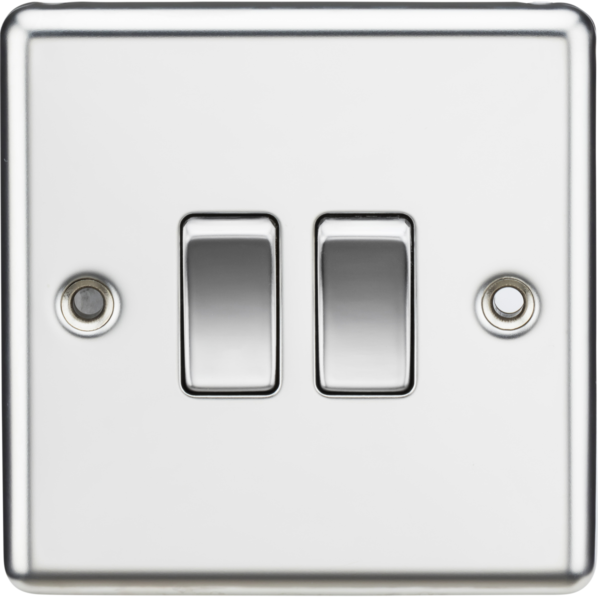 Knightsbridge CL3PC 10AX 2G 2-way Switch Polished Chrome