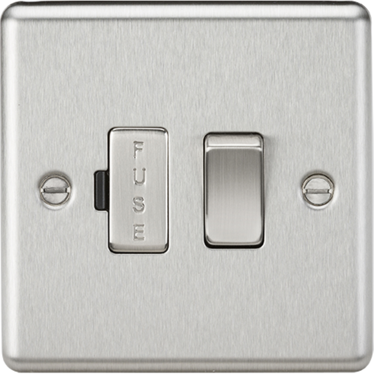 Knightsbridge CL63BC 13A Switched Fused Spur Unit Brushed Chrome