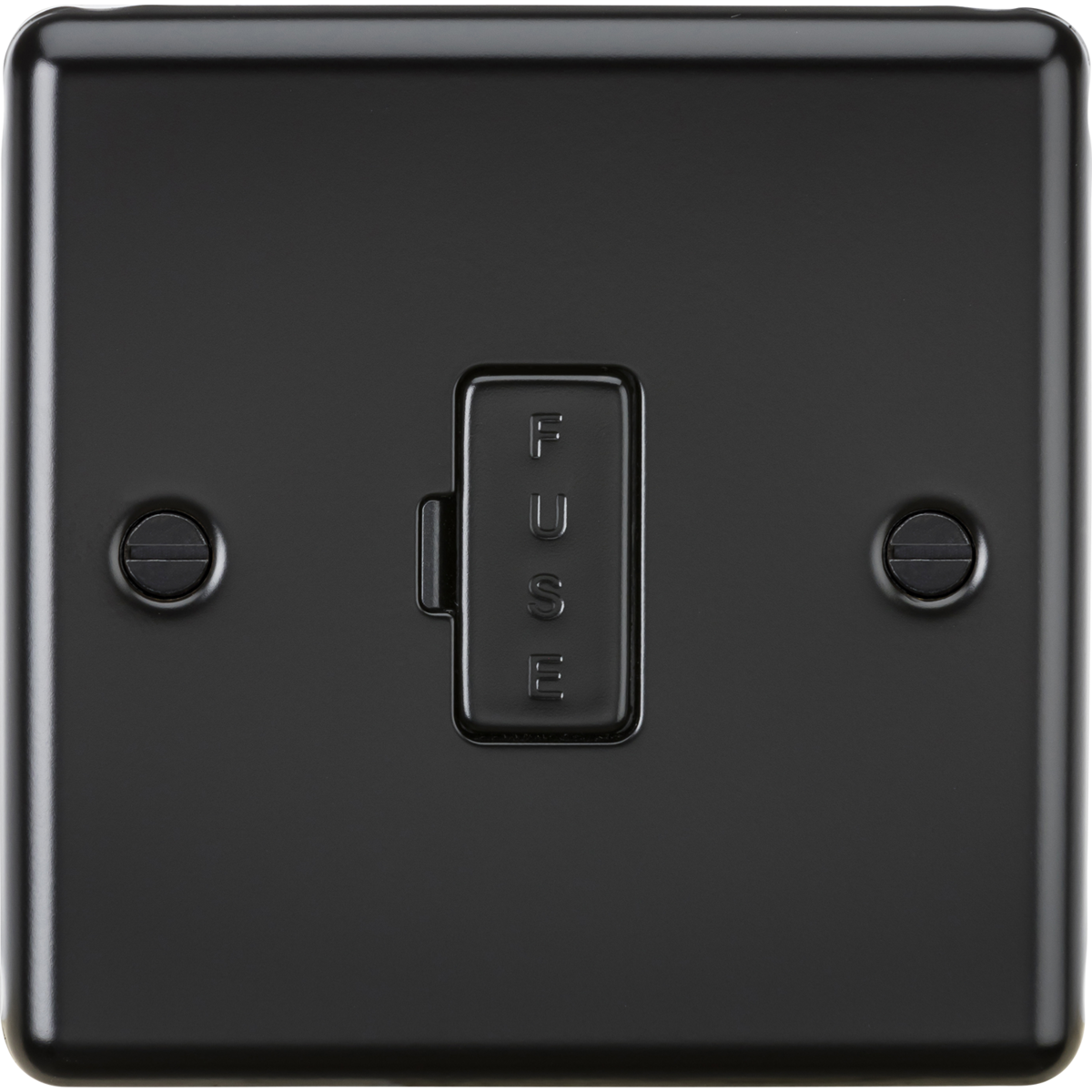 Knightsbridge CL6MBB 13A Fused Spur Unit Matt Black