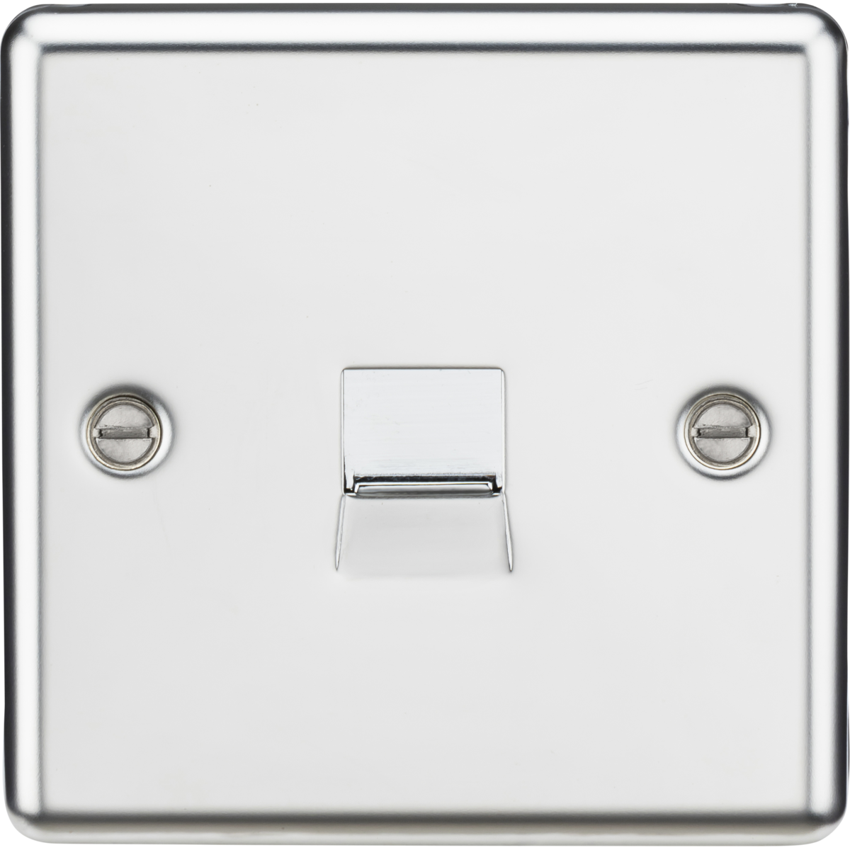 Knightsbridge CL74PC Telephone Extension Outlet Polished Chrome