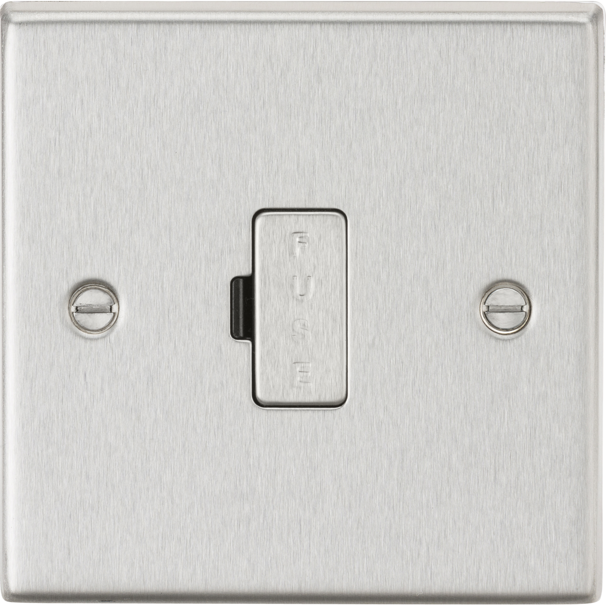 Knightsbridge CS6BC 13A Fused Spur Unit Brushed Chrome