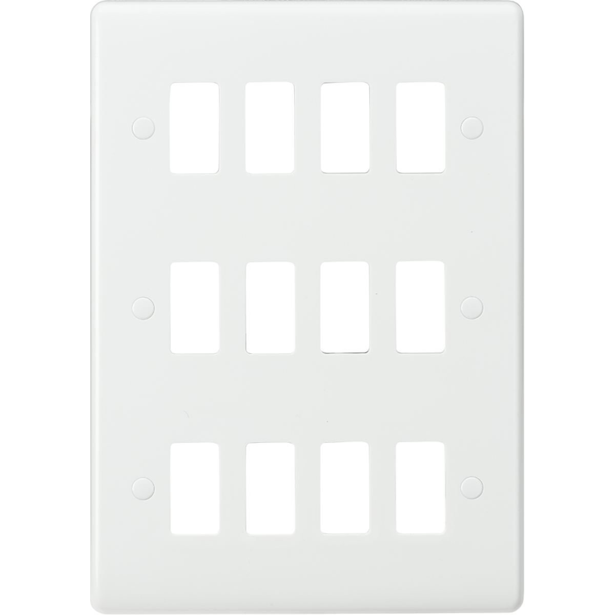 Knightsbridge CUG12 12G Grid Faceplate