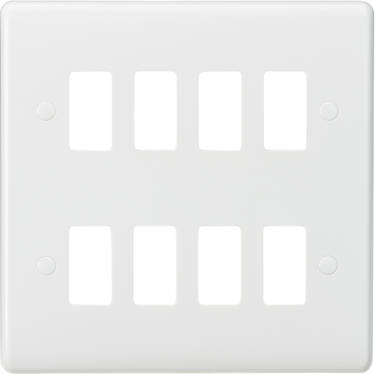 Knightsbridge CUG8 8G Grid Faceplate