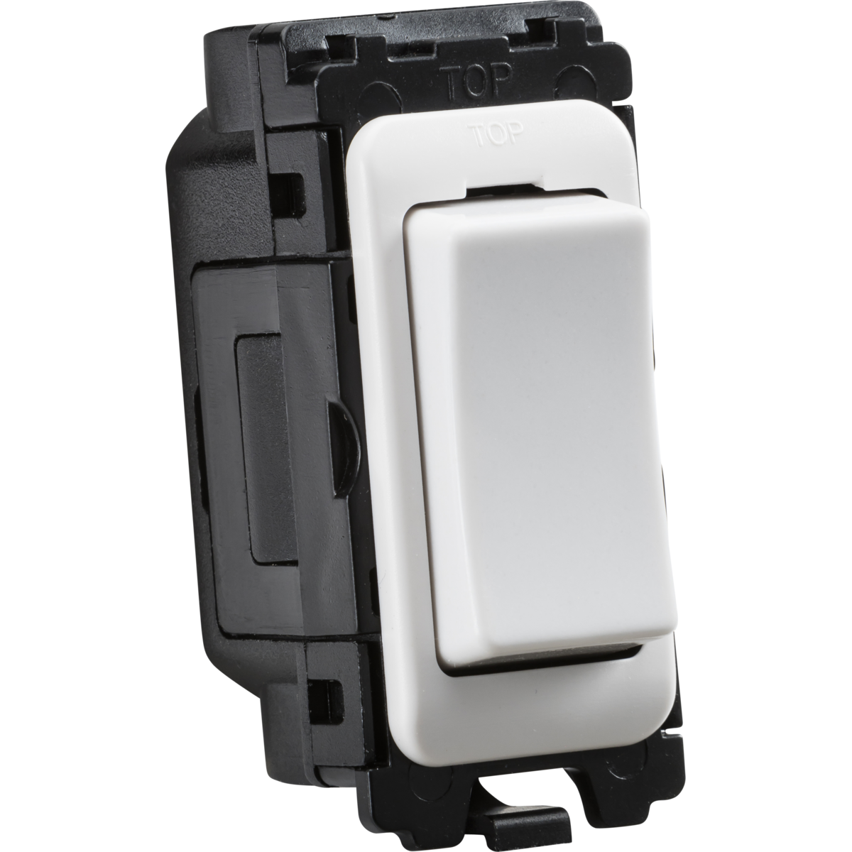 Knightsbridge CUGM23 20AX 2-way Retractive Switch Module (Centre Off)