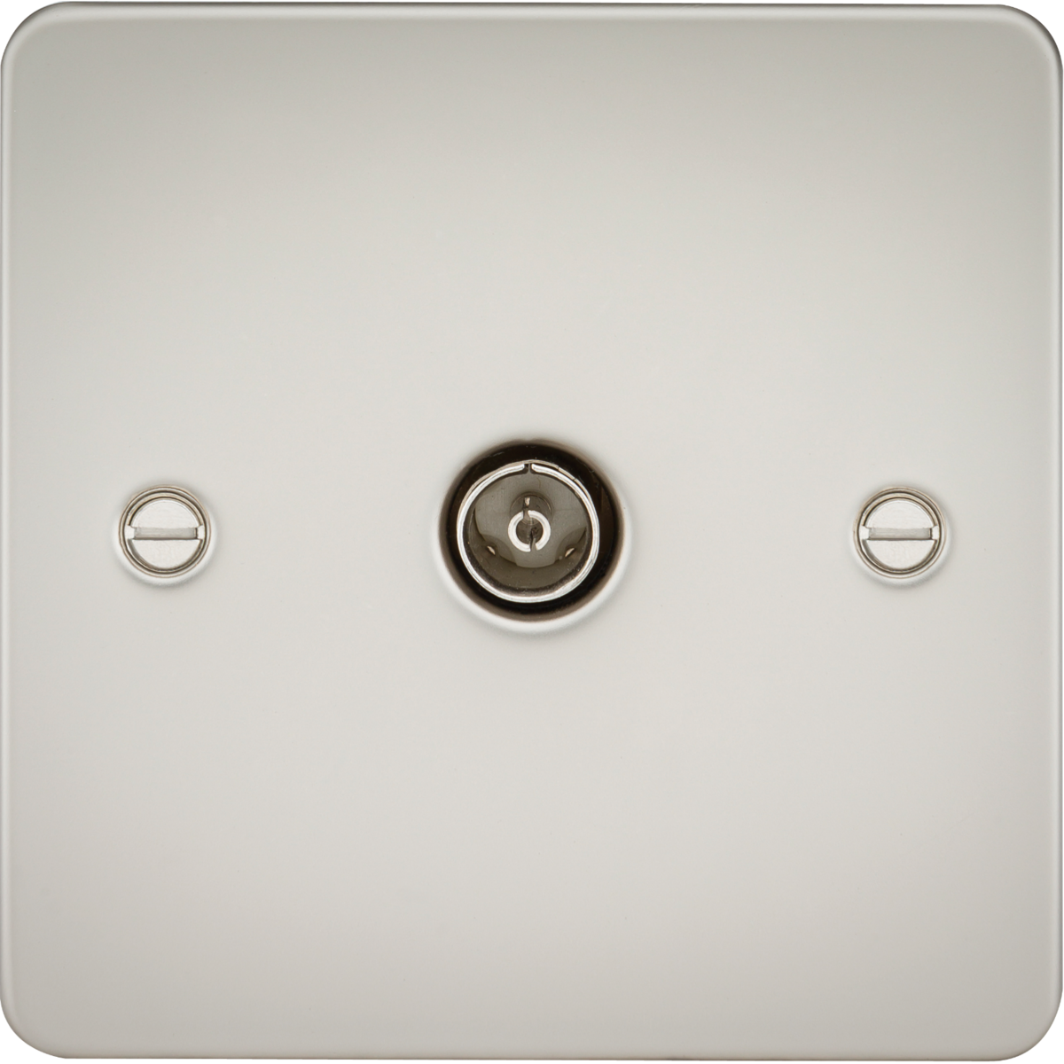 Knightsbridge FP0100PL TV Outlet (non-isolated) Pearl