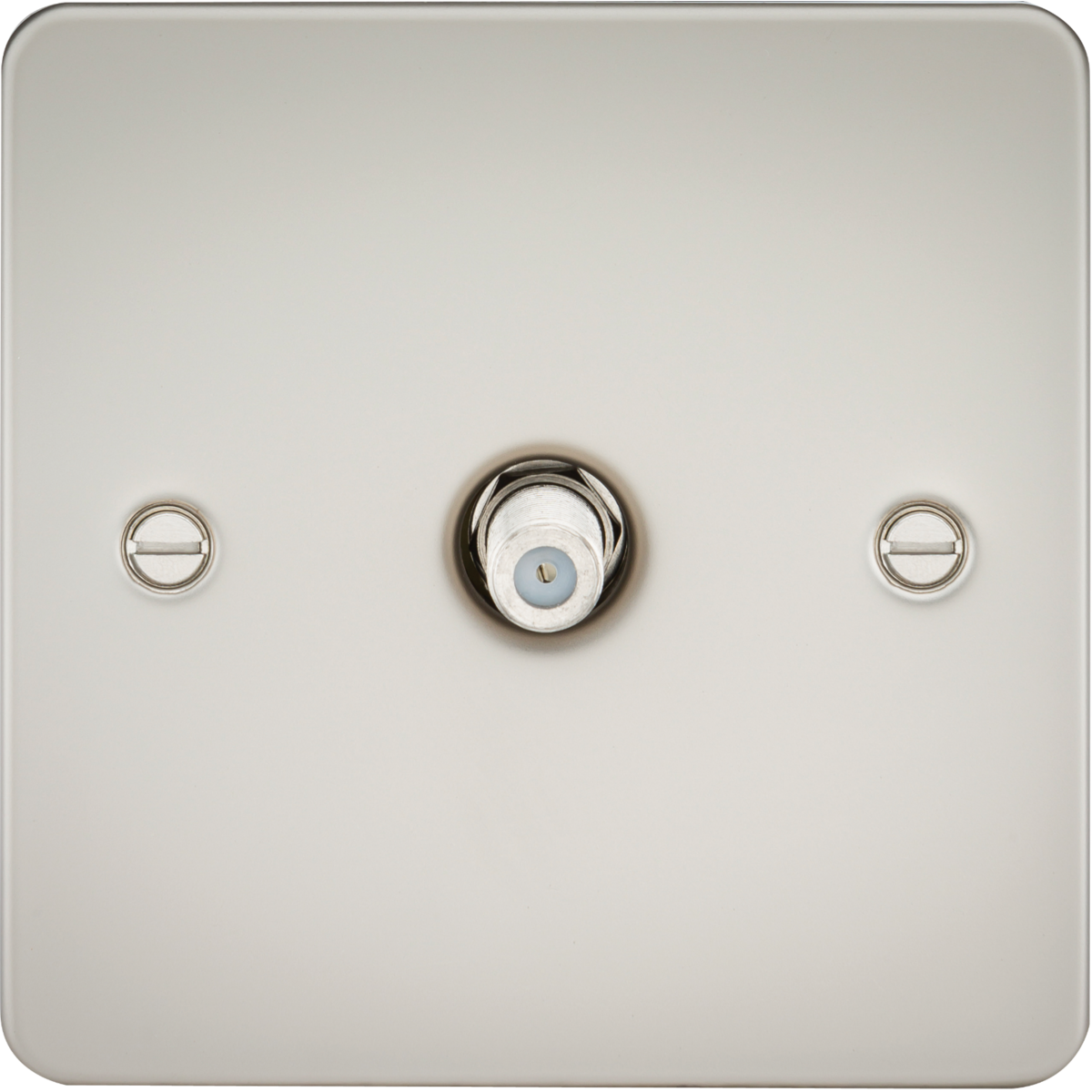 Knightsbridge FP0150PL SAT TV Outlet (non-isolated) Pearl