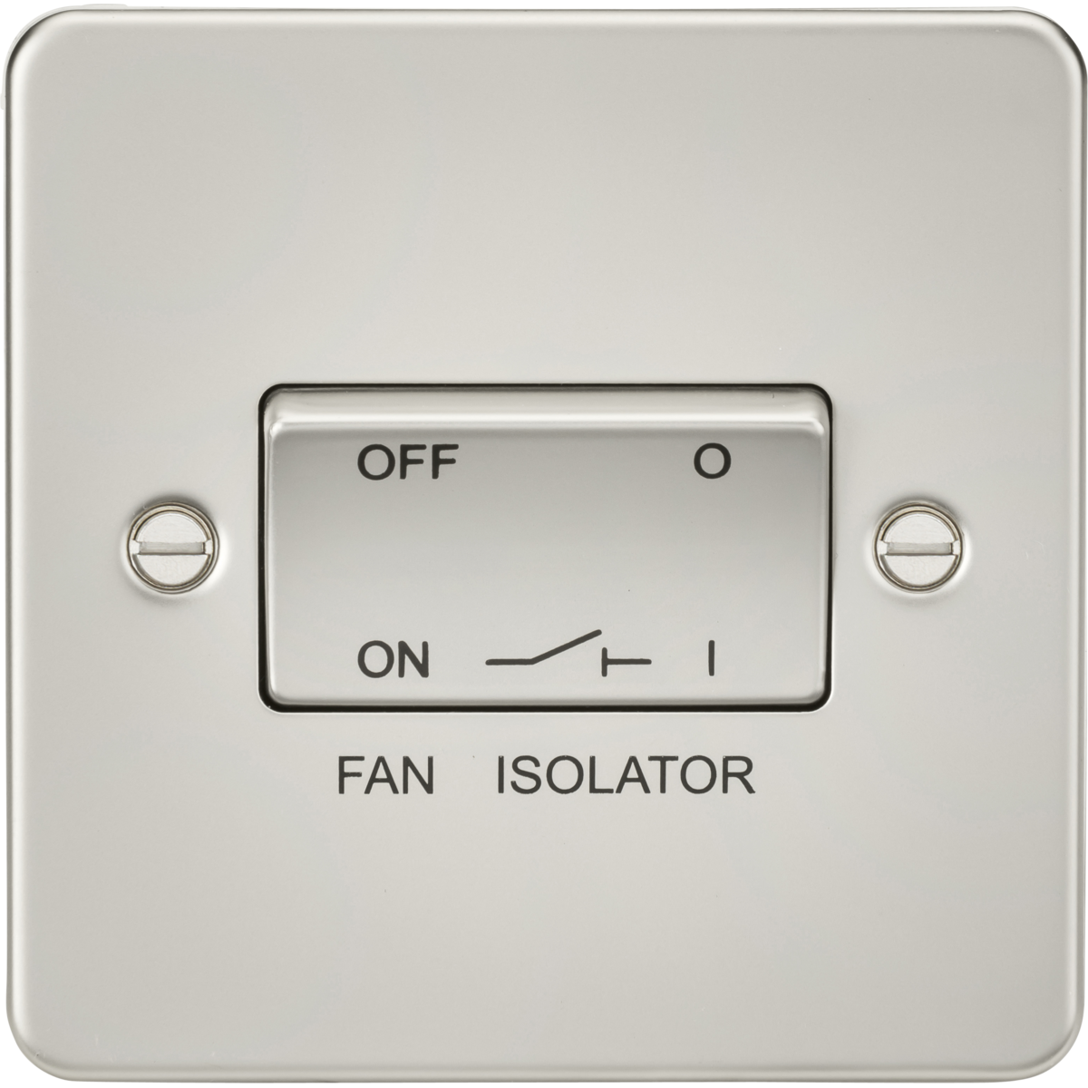 Knightsbridge FP1100PL 10A Fan Isolator Switch Pearl
