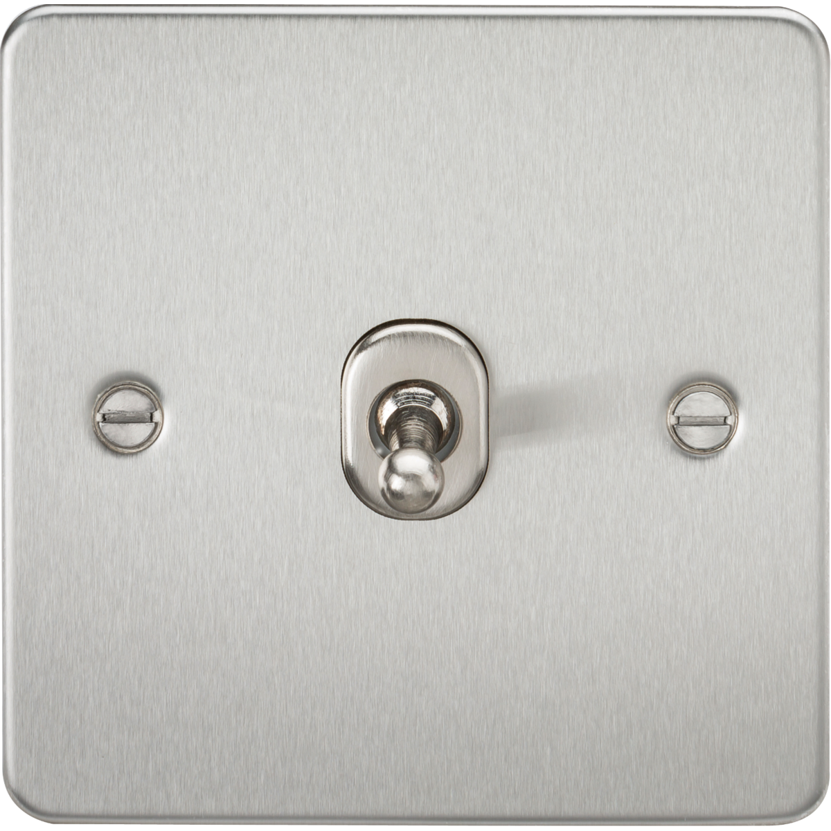 Knightsbridge FP1TOGBC 10AX 1G 2-way Toggle Switch Brushed Chrome
