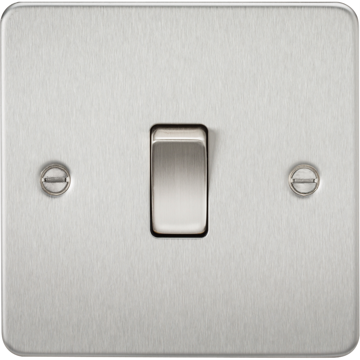 Knightsbridge FP2000BC 10AX 1G 2-way Switch Brushed Chrome