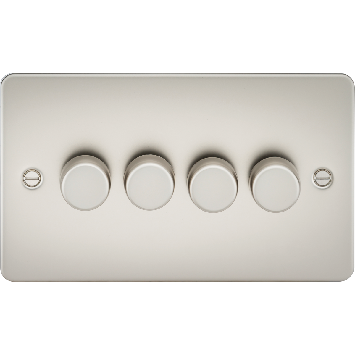 Knightsbridge FP2194PL 4G 2-way 10-200W (5-150W LED) Intelligent dimmer Pearl